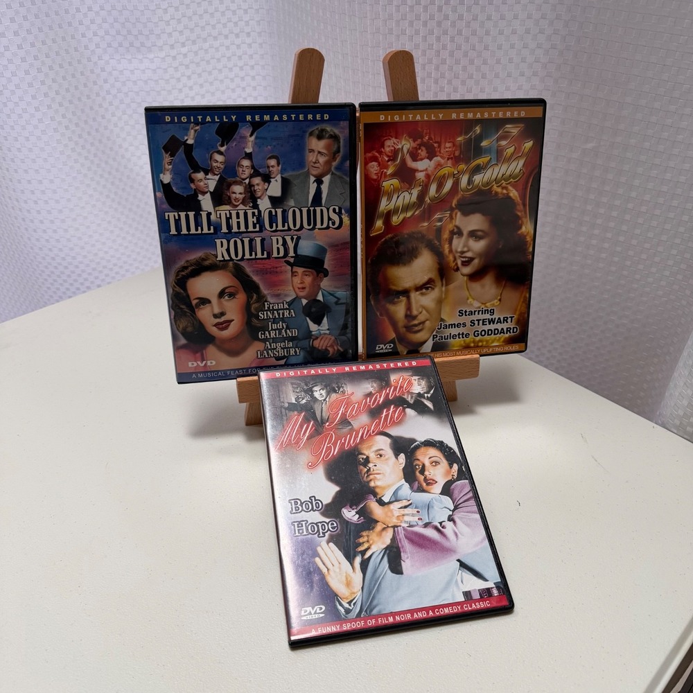 Digiview DVD Lot of 3 Digitally Remastered Thin Cases Movies